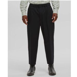 Mode of One Men's Relaxed-Fit Trousers Deep Black Size XL